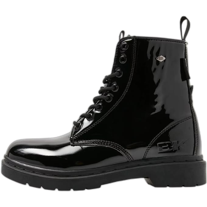 British Knights - Blake Dames Veter Boot - Maat 38 - Zwart - Vrouwen Schoenen