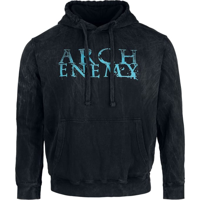 Arch Enemy Trui met capuchon - Saturnine - M - voor Mannen - zwart