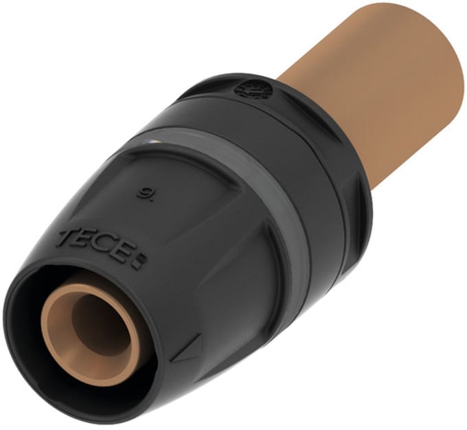 TECElogo Drukpersovergang, brons/gunmetaal/silicium, 8730101