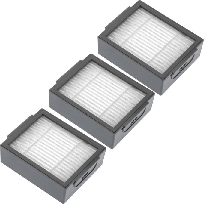 SQOON® HEPA Filter – Geschikt voor iRobot Roomba E- & I-serie (3 stuks)