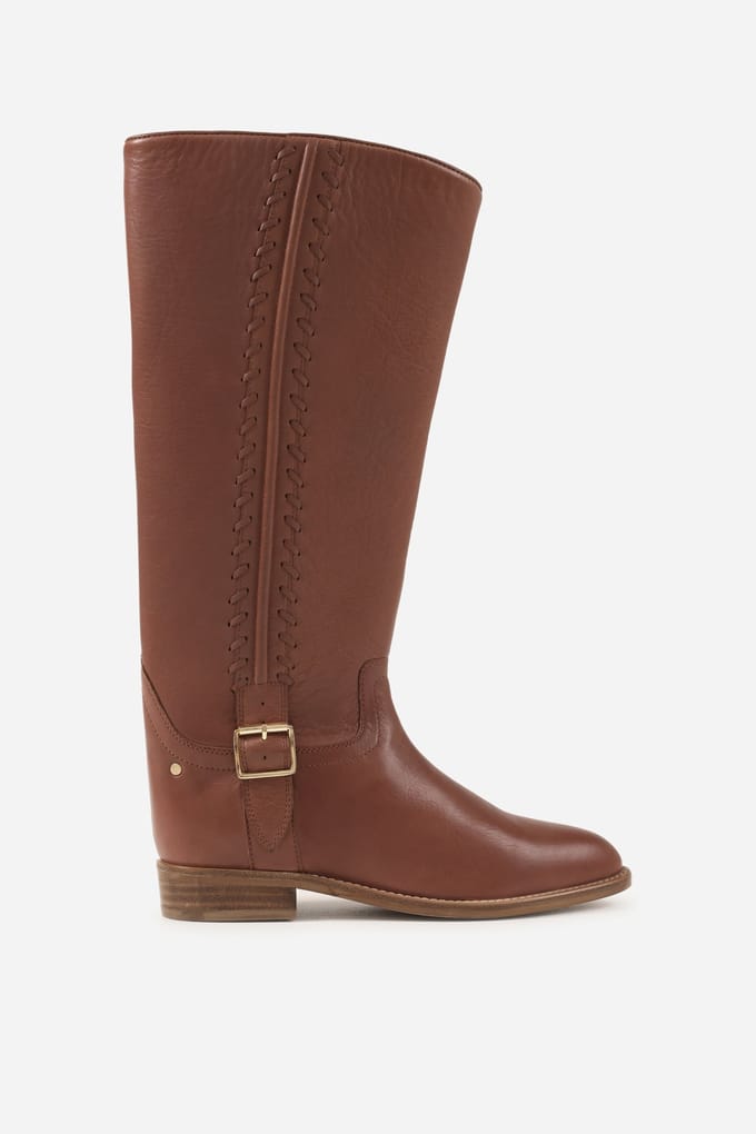Bronx Leni-jo High Boot Caramel Taglia: 42 | Stivali Outlet | Donna | Marrone