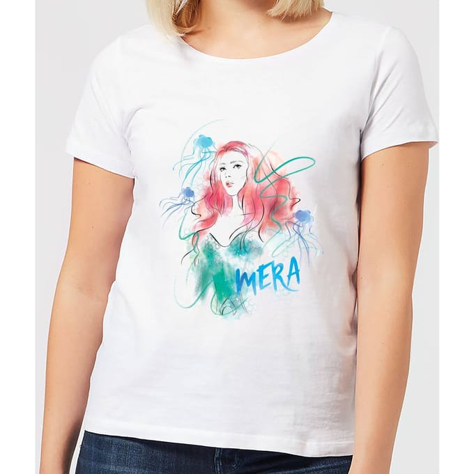 Aquaman Mera dames t-shirt - Wit - XS