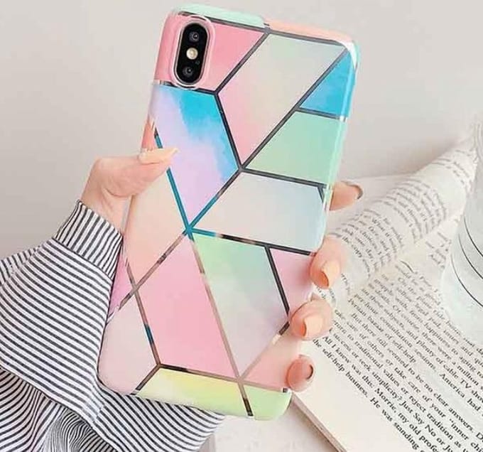 Marmer Case voor Apple iPhone 8 | iPhone 7 | iPhone SE 2020 | Back Cover | TPU Telefoonhoesje
