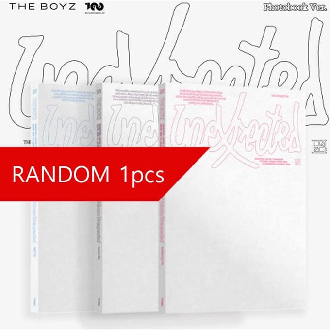 THE BOYZ - Onverwacht (Fotoboek ver.) Random black