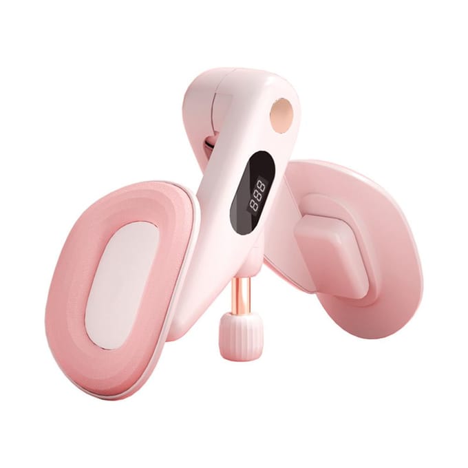 Thigh Master Exerciser Inner Thigh Exercise Equipment Bekkenbodemspiertrainer met teller roze