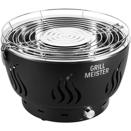GRILLMEISTER Houtskool-BBQ met ventilatie
