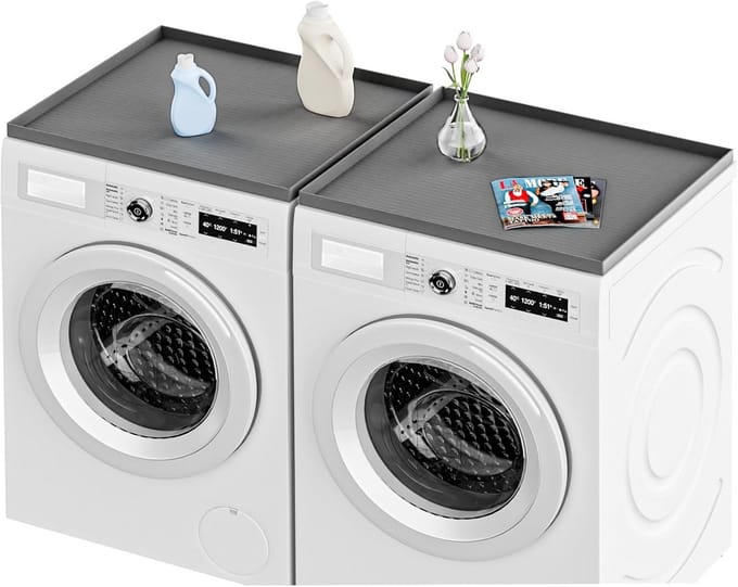 Antislip Onderlegger Wasmachine 60x60 cm - Krasvrij & Waterdicht Beschermhoes