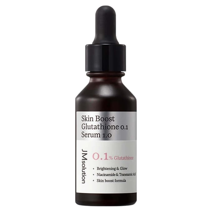 Skin Boost Glutathione 0.1 Serum 1.0 30 ml / 1.01 fl .oz. gray