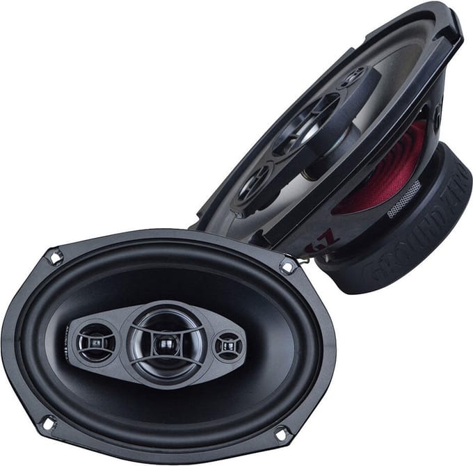 Ground Zero GZRF 69SQX - Autospeakers - 6x9" (15x23cm) - 3-Weg Auto Speaker Set - 200W