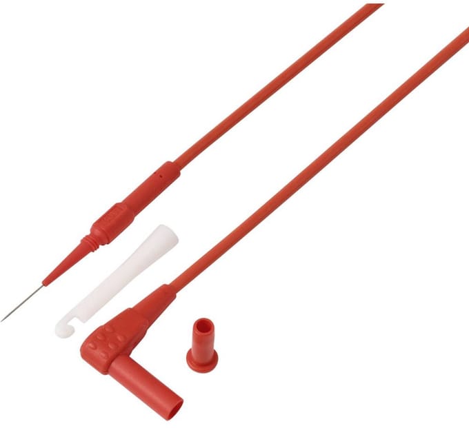VOLTCRAFT MSL-520 rot Meetsnoer 4mm-stekker Stiftcontact 1.5 m Rood 1 stuk(s)