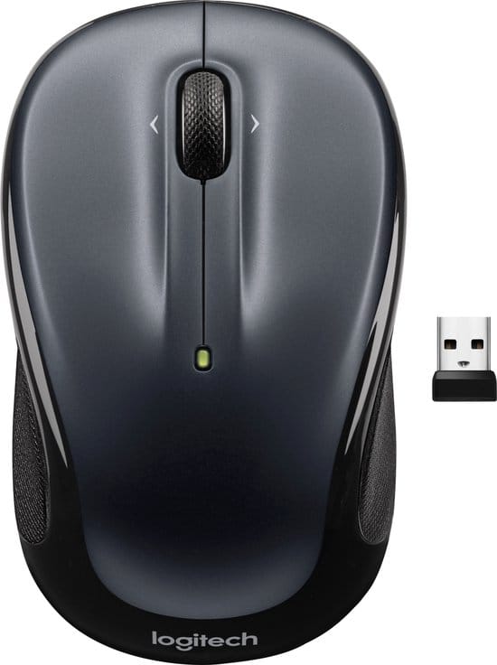 Logitech M325s - Muis - Optisch - 5 knoppen - Zwart