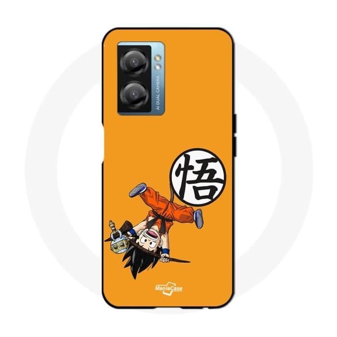 Coque Maniacase pour Oppo A77 5G dragon ball sangoku petit logo