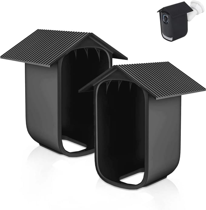 Weerbestendige Siliconen Beschermhoes voor EufyCam 2C - 2 Stuks