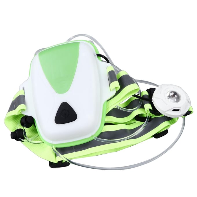 Reflecterend Hardloopvest LED USB Opladen RGB 6 Kleuren Verstelbaar Lichtgewicht Sterk Licht black