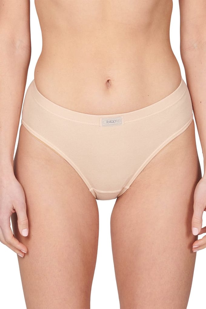 Racky dames heupslip ( Highleg mini )  - S  - beige
