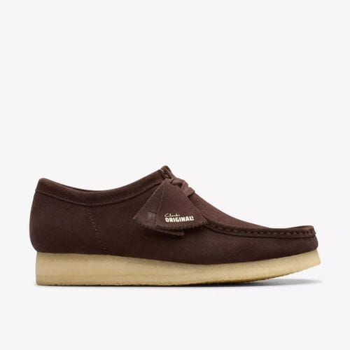 Bootschoenen Clarks WALLABEE 26188316-MARRONE SCURO