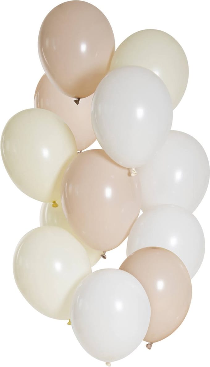 Ballonnen Nearly Nude 33cm - 12 stuks