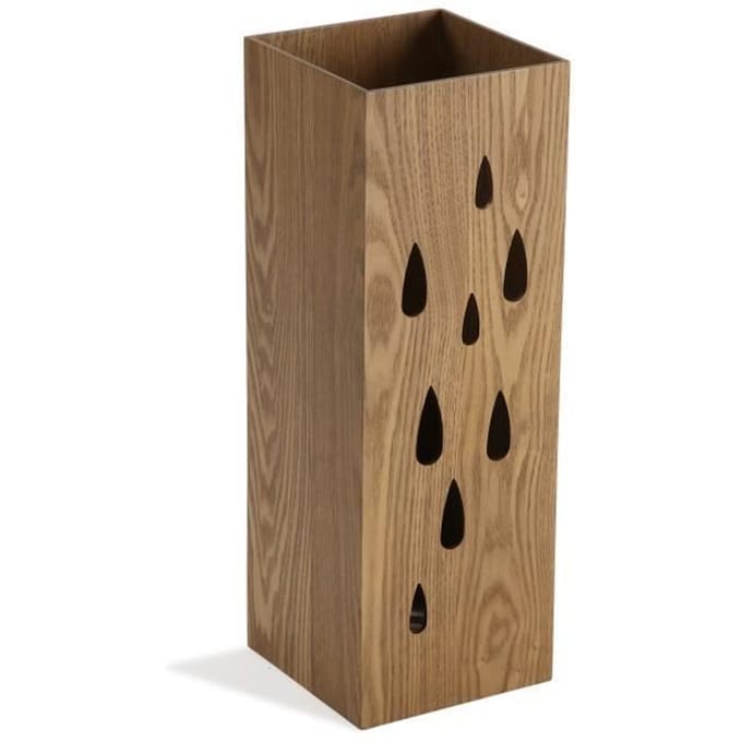 Porte-parapluie - Versa - Moderne - Bois MDF - Marron - 48 x 22 x 22 cm marron