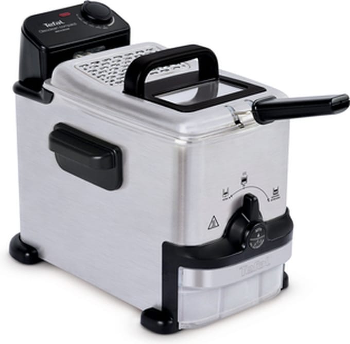 Tefal Oleoclean Compact FR7016 - Frituurpan - 2L - Koude Zone - Oliefiltersysteem - 1500W