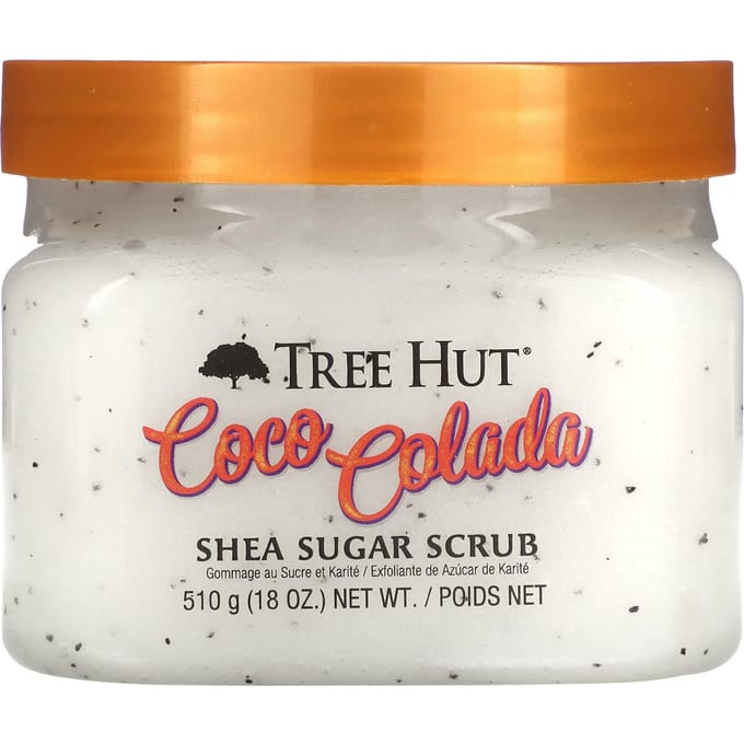 Sheaboter Suiker Scrub, Coco Colada, 510G(18 Oz) orange