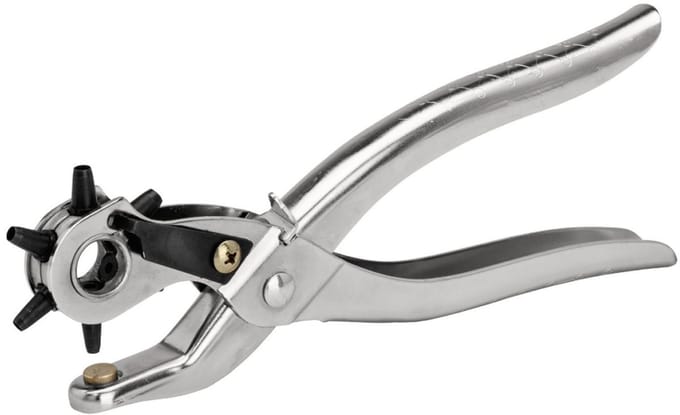 Rapid revolver perforator RP03 metaal zilver