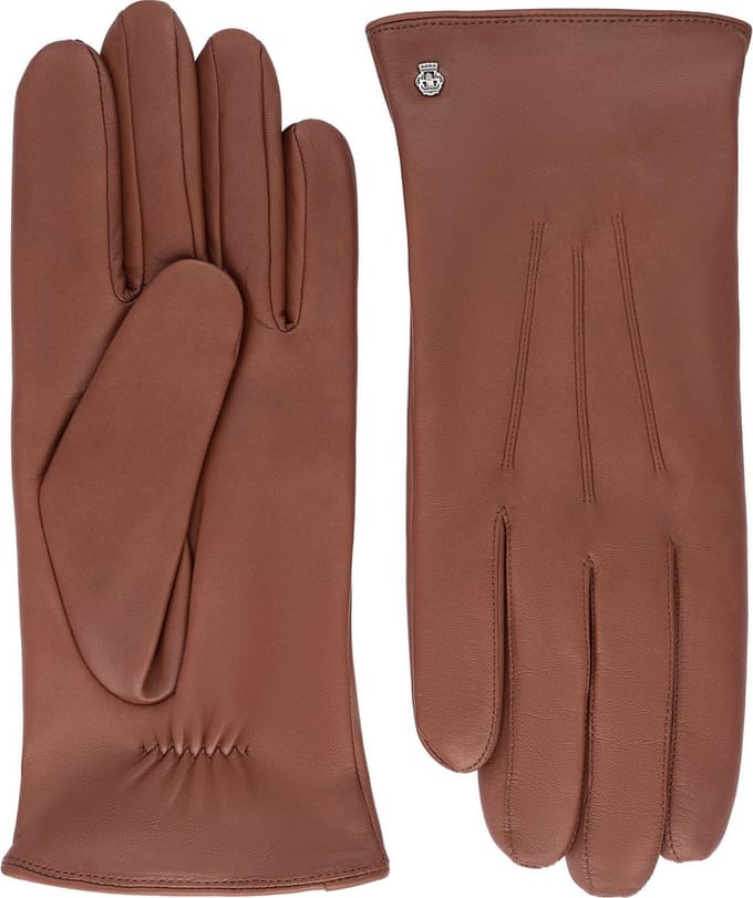 Roeckl Riga Leren Heren Handschoenen Maat 9 - Cognac