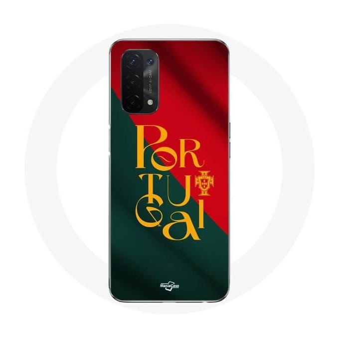 Oppo A54 5G hoesje Portugese vlag