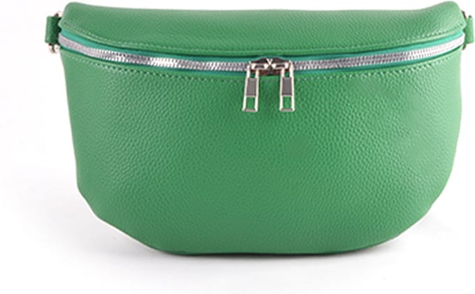 Giuliano Kunstlederen heuptas Lizzy - Groen