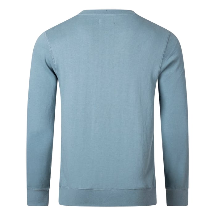 Aquascutum Active Small Logo Blauw Sweatshirt