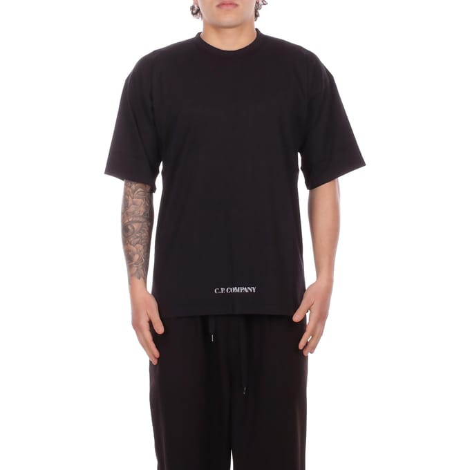 Cp Company T-shirts en Polo Zwart