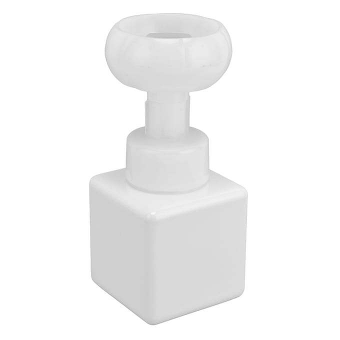 250ml Schuimpompfles Draagbaar Navulbaar Herbruikbaar Bloemvormige Vloeibare Zeepdispenser wit