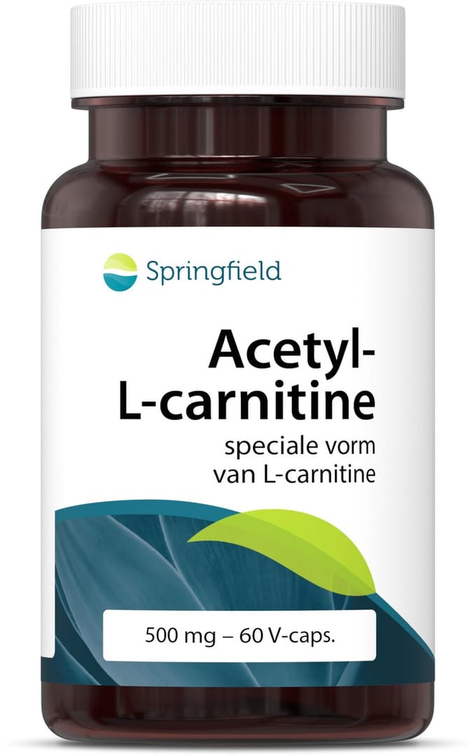 Springfield Acetyl - L-Carnitine - Voedingssupplementen - 60 st