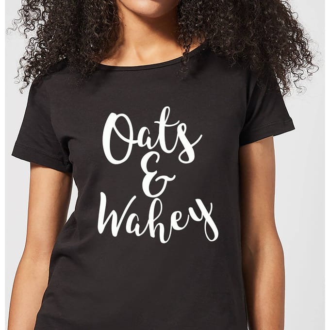 Oats and Wahey Women's T-Shirt - Black - 3XL