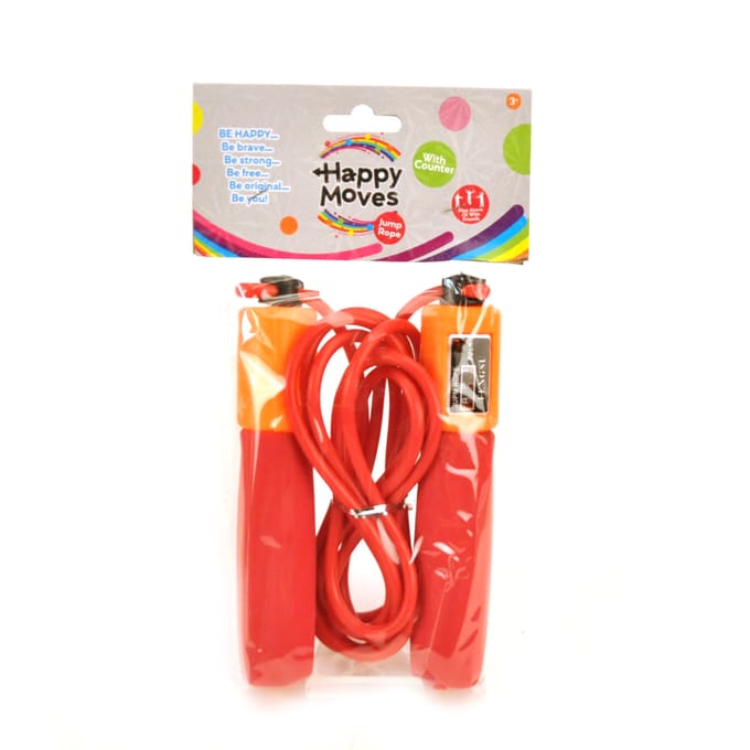 Happy Moves Springtouw Met Teller 3 Assorti