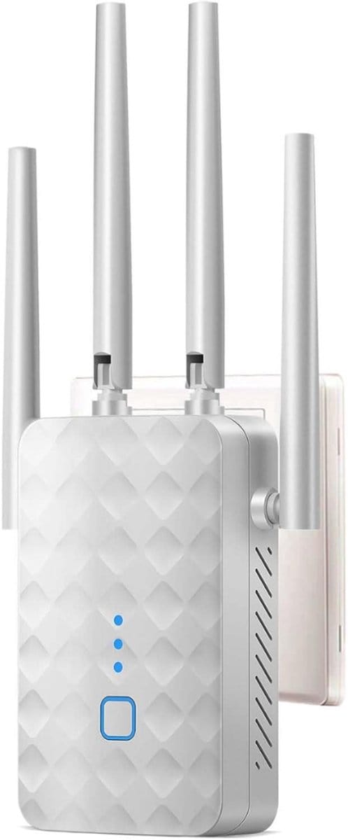 CLVP® WiFi Versterker Stopcontact – Dual Band WiFi Booster – Internet Range Extender – Max
