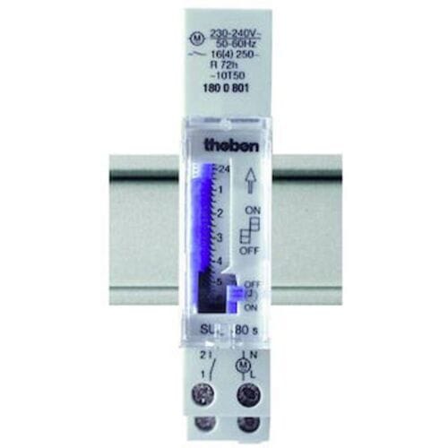 Theben 1800001 DIN-rail schakelklok Analoog 230 V