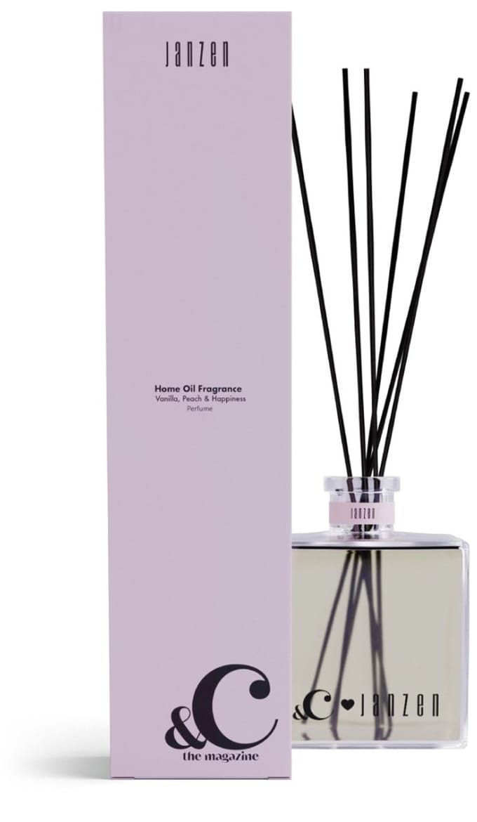 JANZEN &C Home Fragrance Sticks Vanilla Peach & Happiness 200ml