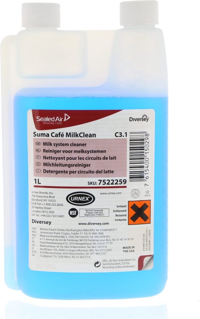 Suma Reiniger voor melksystemen - Fles 1 liter
