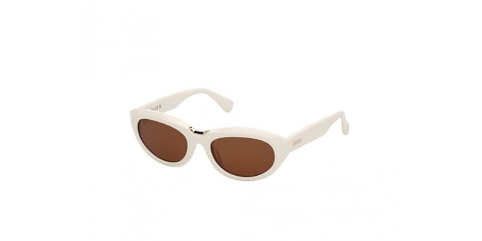 Maxmara MM0203 Shiny white 53/19/140 WOMAN Zonnebrillen