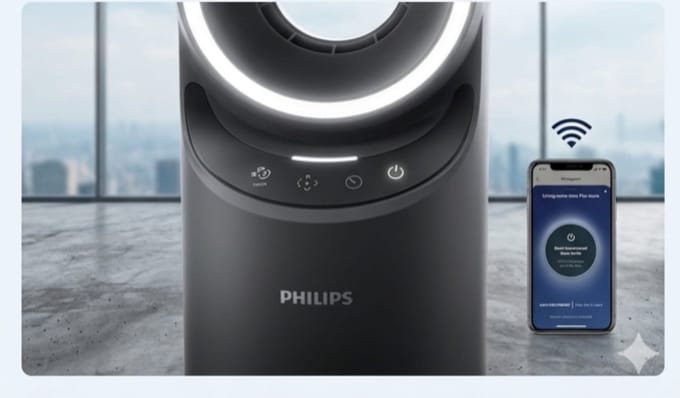 Philips Air Performer 3-in-1 – - Grijs - 3-in-1 – Luchtreiniger, Verwarming & - Medahomestore