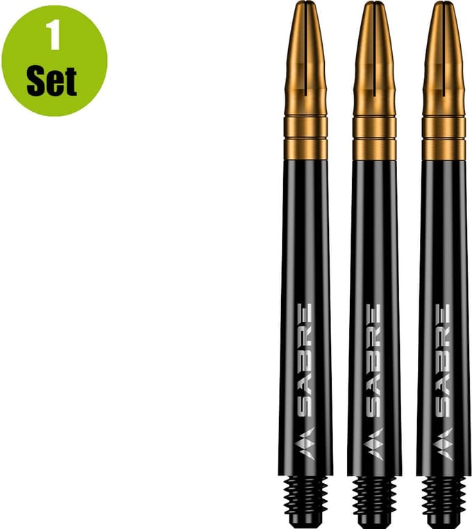 Mission Sabre Black Base Gold - Dart Shafts