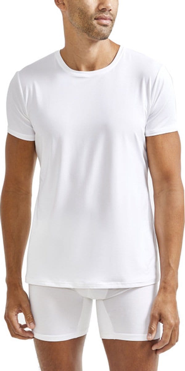 Craft Core Dry Tee Heren - sportshirts - wit - Mannen