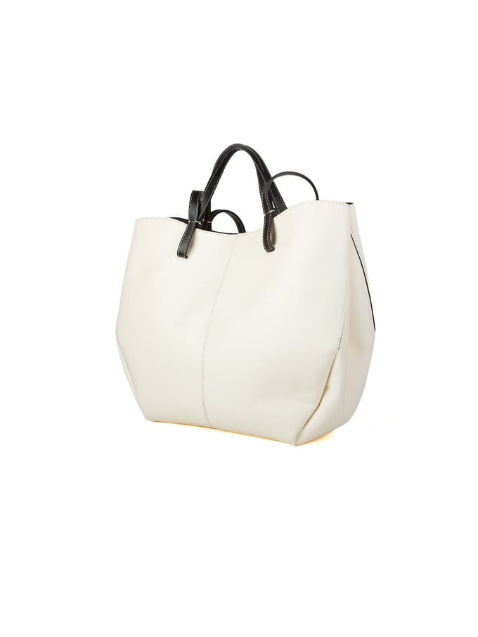 Giulia Monti Tote Bag Wit Zwart