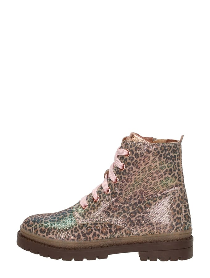 KEQ Veterschoen hoog Veterschoen hoog - Roze - Maat 29
