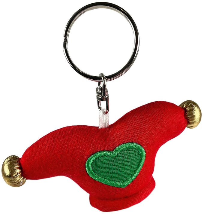 Studio 100 Plop pluche sleutelhanger - Kabouter Plop speelgoed.