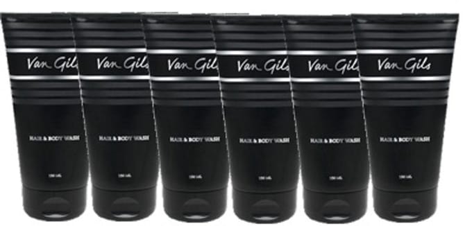 Van Gils Strictly for Men Shower Gel 150 ml (6-pack)