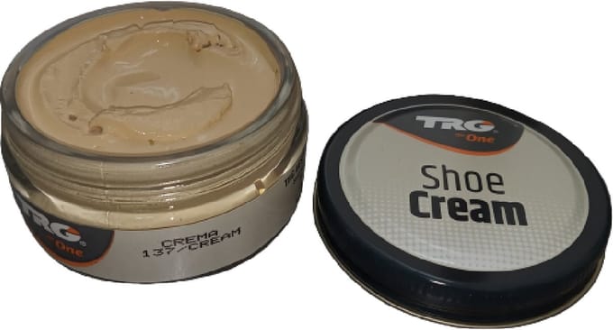 TRG - schoencrème met bijenwas - room - 50 ml