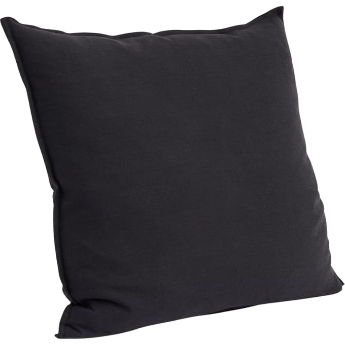 HAY Linnen kussen - 60 x 60 cm - blue/black