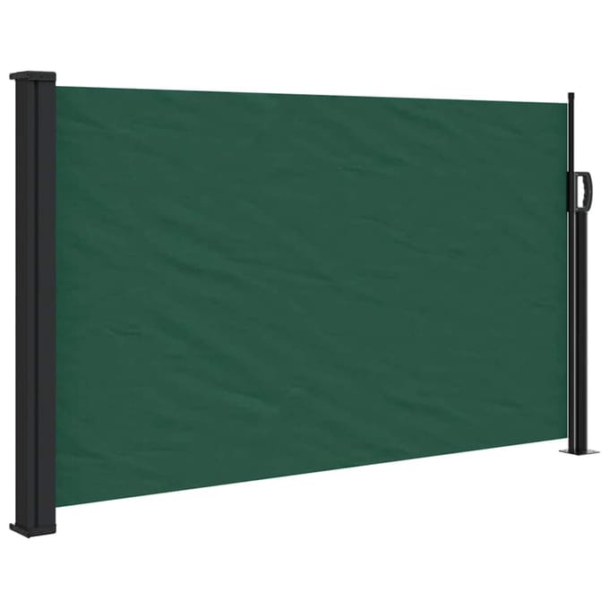 vidaXL - Windscherm - uittrekbaar - 117x300 - cm - donkergroen