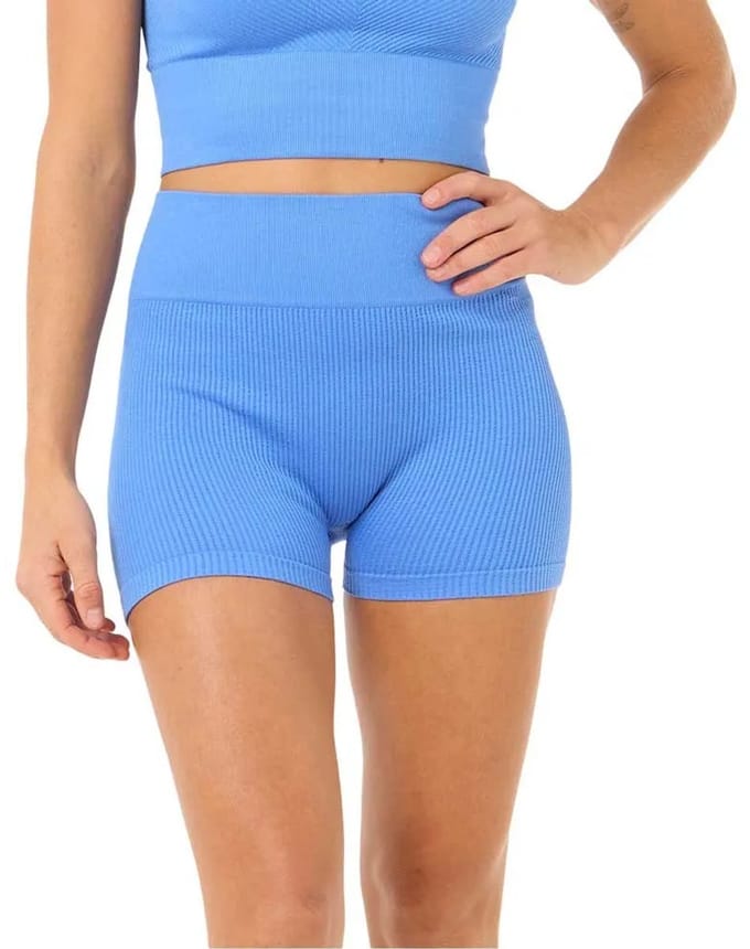 Rip Curl Rss Nicole Vintage 3´´ Korte Leggings Blauw L-XL Vrouw